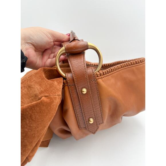 Vintage Gucci Large Horsebit Hobo Light Brown Leather - Picture 9 of 16